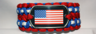 Patriotic- 2nd Amendment Paracord Survival Bracelets