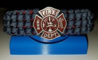 Fire Department - Tracks Weave Paracord Survival Bracelet