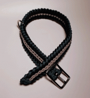 Eagles Colors Adjustable Paracord Dog Collar