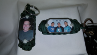 Custom Photo Paracord Key Fob