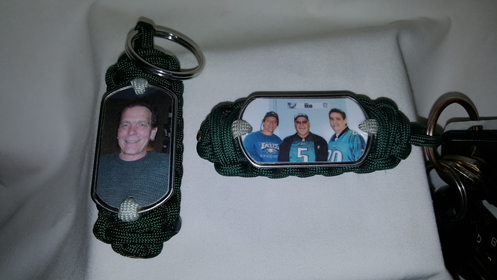 Custom Photo Dogtag Key Fob