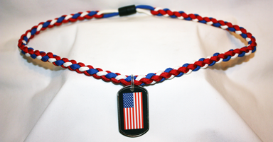 American Flag Necklace