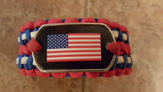 American Flag Bracelet