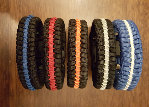 Thin Line Paracord Bracelets